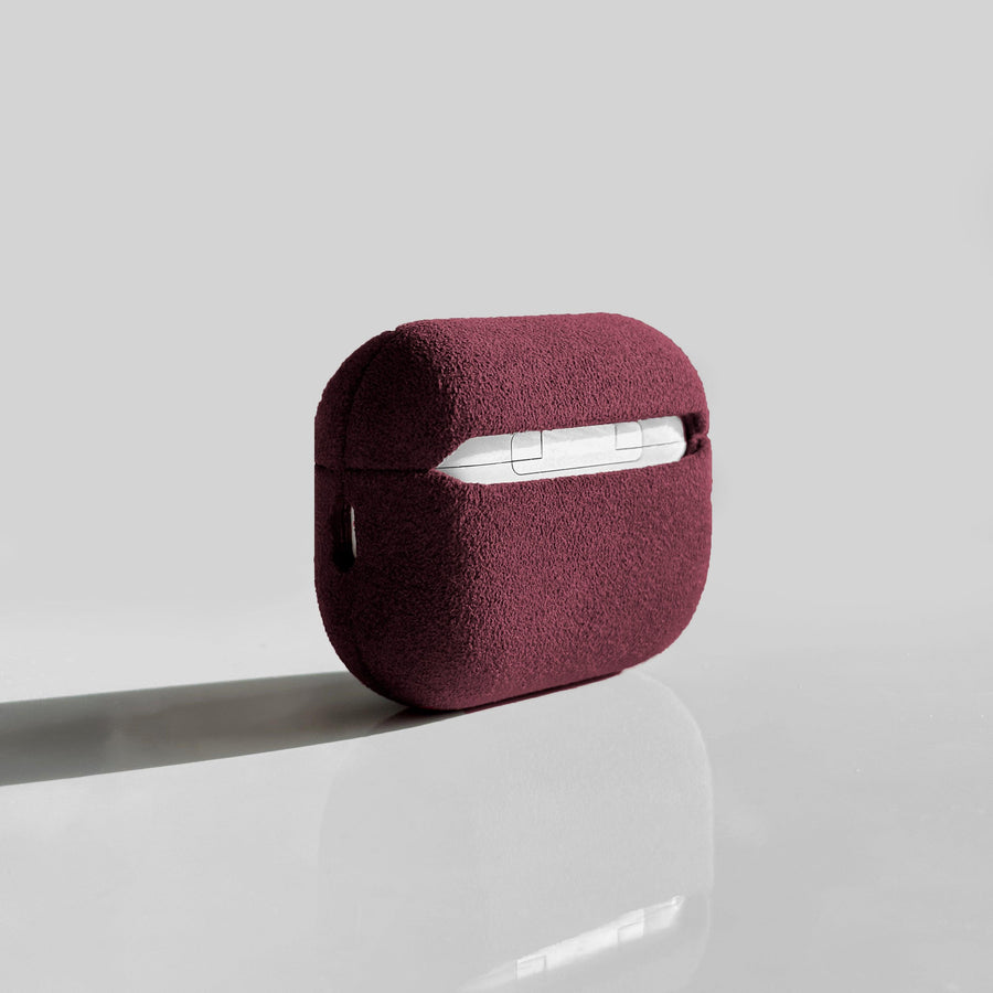 Premium Alcantara AirPods Case - Shock-Absorbing, MagSafe Compatible & Stylish Protection by Luriax at brixbailey.com