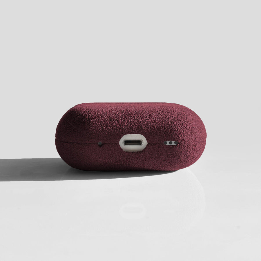 Premium Alcantara AirPods Case - Shock-Absorbing, MagSafe Compatible & Stylish Protection by Luriax at brixbailey.com
