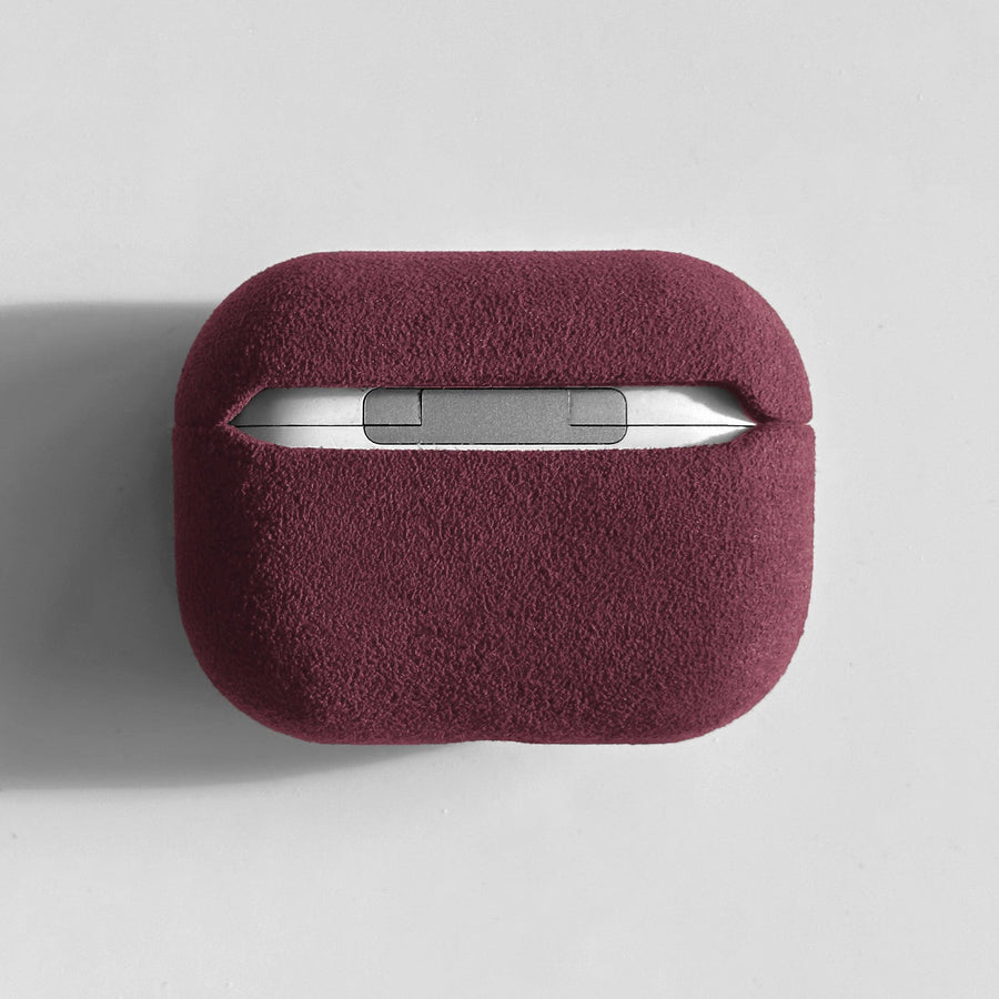 Premium Alcantara AirPods Case - Shock-Absorbing, MagSafe Compatible & Stylish Protection by Luriax at brixbailey.com