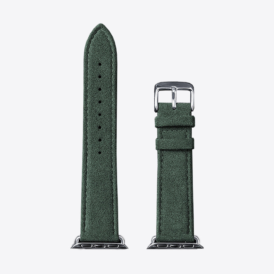 Classic Apple Watch Bands in Authentic Alcantara® - Soft, Comfortable & Durable by Luriax at brixbailey.com