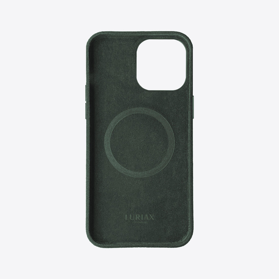 Luxurious Alcantara iPhone Case - Elegant, Shock-Absorbing & MagSafe Compatible by Luriax at brixbailey.com