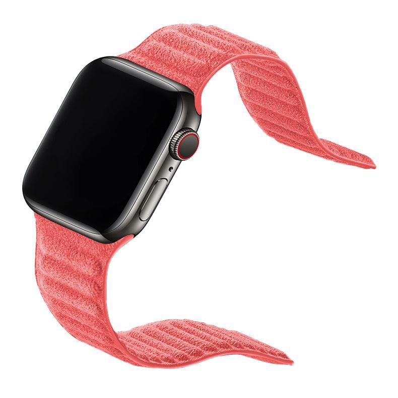 Premium Alcantara® Apple Watch Bands - Soft, Magnetic, Water Resistant - Fits Series 3 & Newer by Luriax at brixbailey.com