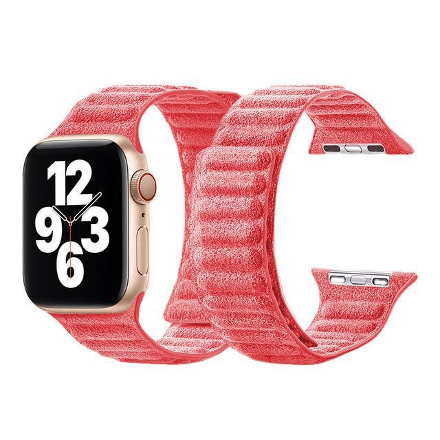 Premium Alcantara® Apple Watch Bands - Soft, Magnetic & Water Resistant by Luriax at brixbailey.com