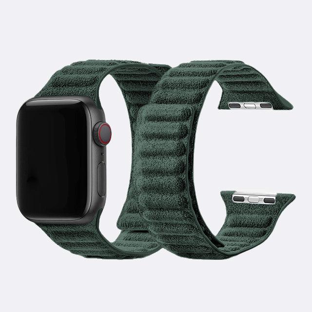 Premium Alcantara® Apple Watch Bands - Soft, Magnetic & Water Resistant by Luriax at brixbailey.com