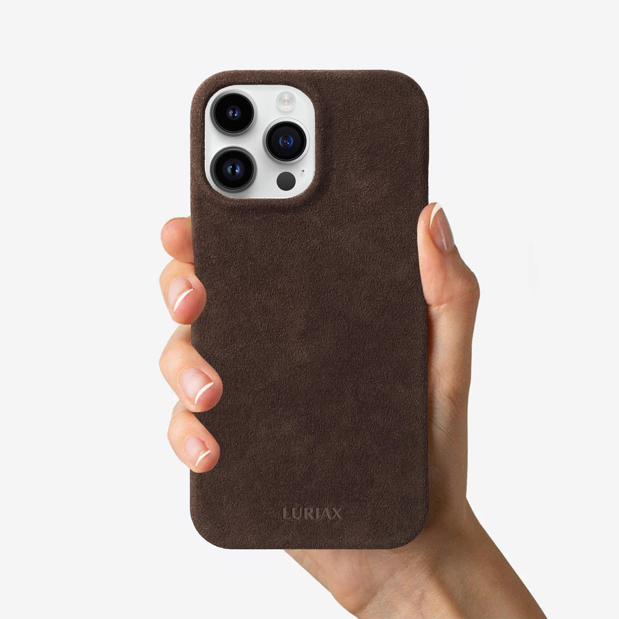 Luxury Alcantara Sport iPhone Case - Slim, Protective & MagSafe Compatible by Luriax at brixbailey.com