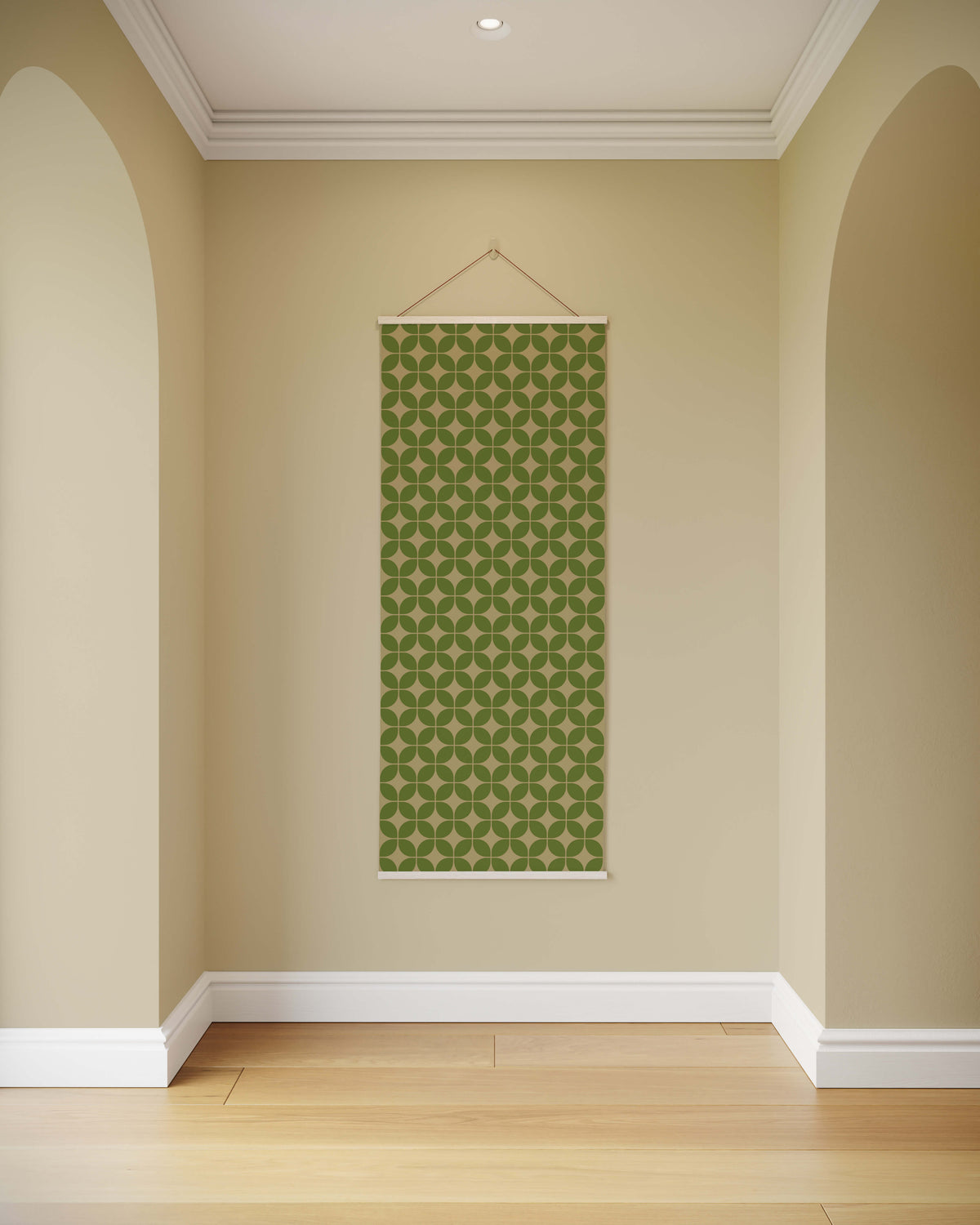 Retro Diamond Pattern Tapestry