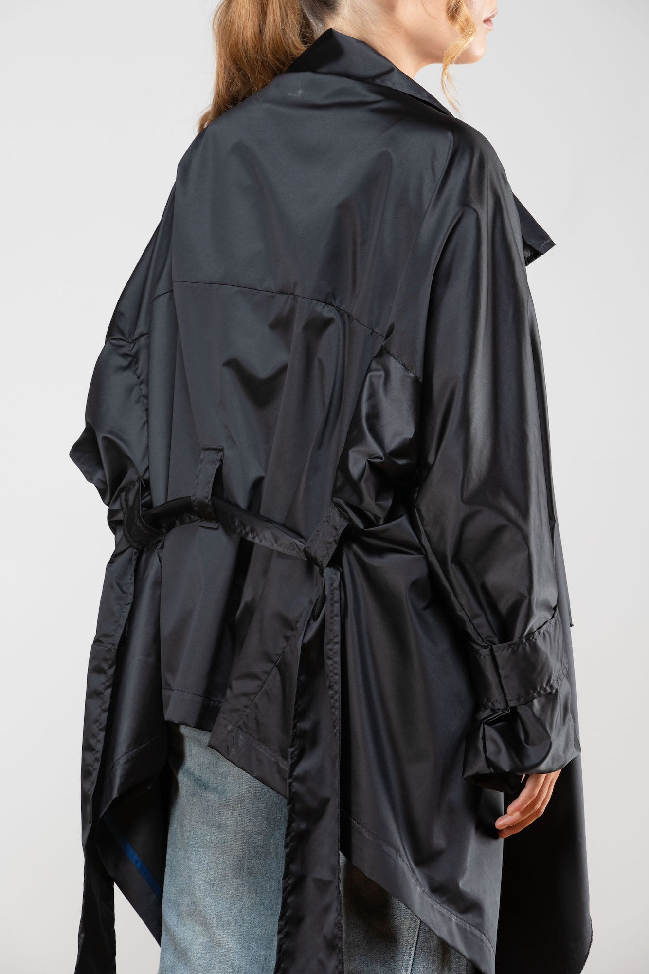 ALEX Black Olive Summer Trench