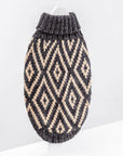 "Rhombus" Handmade Alpaca Wool Dog Jumper