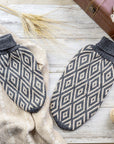 "Rhombus" Handmade Alpaca Wool Dog Jumper