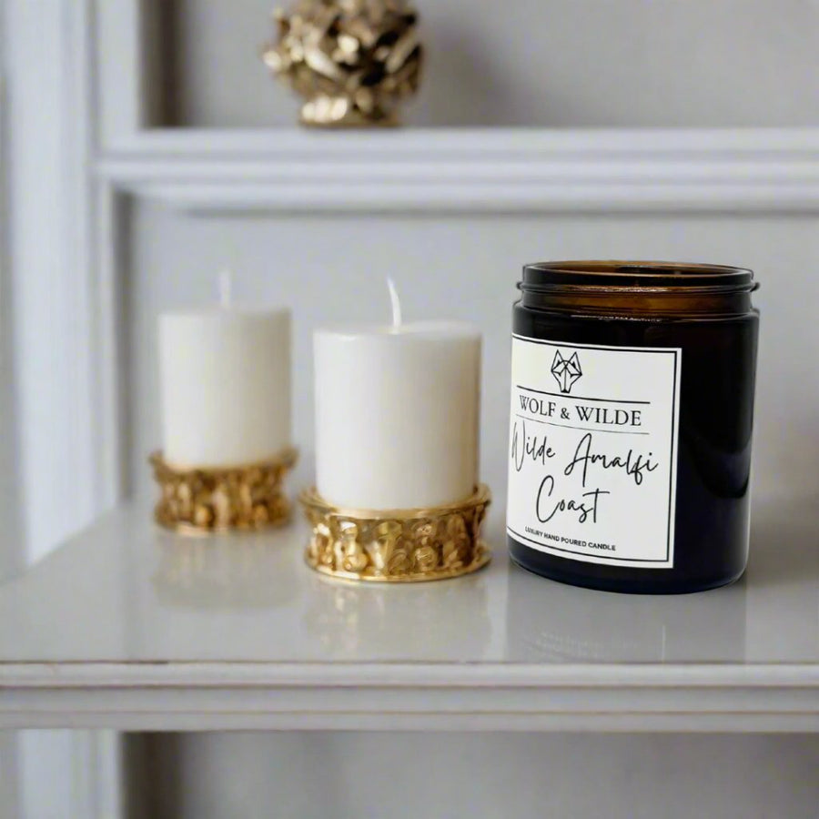 Amalfi Coast Luxury Aromatherapy Handmade Scented Candle