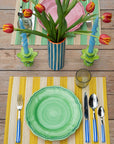 Amalfi Coast Placemats - (Set of 6) Vibrant Dining, Italian Daydreams