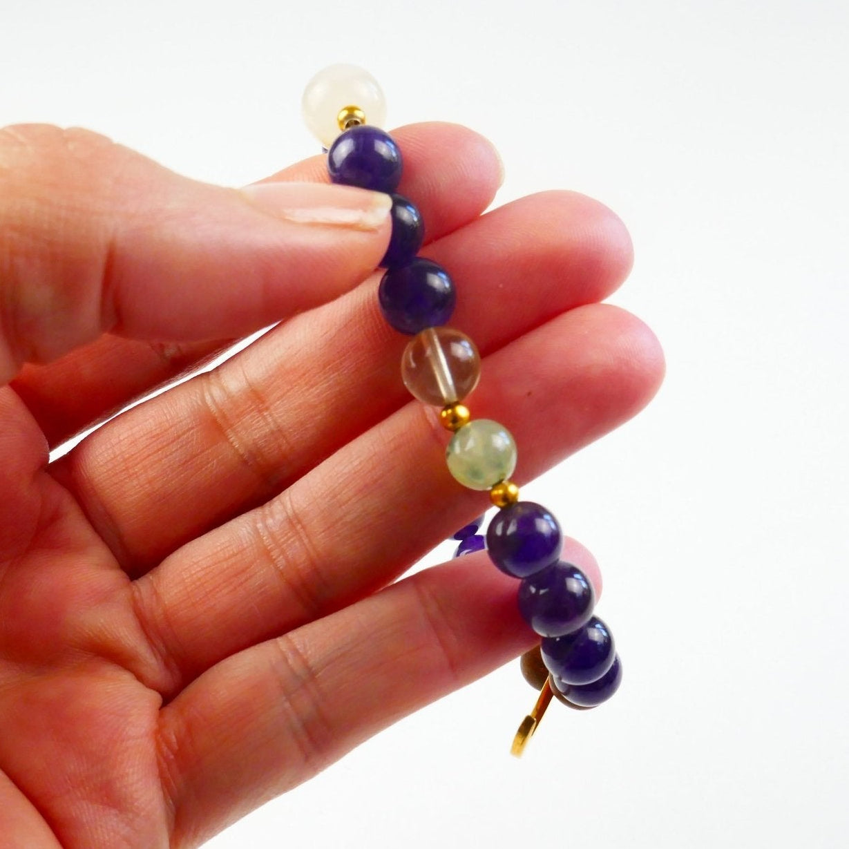 Amethyst Mala Bracelet