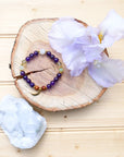 Amethyst Mala Bracelet
