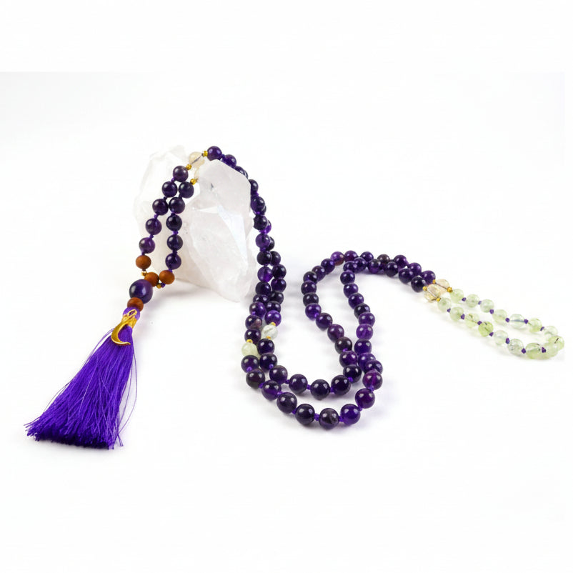 Amethyst Pure Crystal Jewellery Set