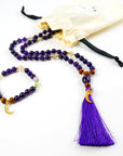 Amethyst Pure Crystal Jewellery Set