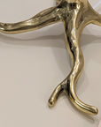 Angelina Premium Cream & Gold Feather Table Lamp