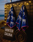 Snow Leopards Organic Cotton Towels