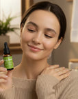 Antioxidant Facial Massage Oil with Avocado and Rosemary