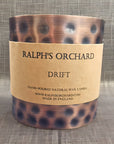 Luxury Drift scented candle, coastal almond clove jasmine heliotrope fragrance, hand-poured cruelty-free eco-friendly premium candle by Ralph's Orchard at brixbailey.com