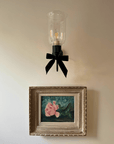 Vintage Pink Rose Oil Painting Orignal Framed Artwork