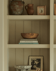 Primitive Inscribed Antique Swedish Bowls | Set of 2