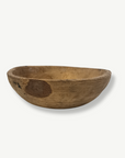 Primitive Inscribed Antique Swedish Bowls | Set of 2