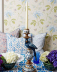 Antonia Sky Lattice Cushion Cover