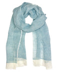 Gauze Linen Two Tone Scarf