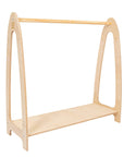 Large Arched Wooden Clothing Rack for Children