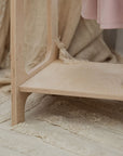 Small Natural Wood Arched Clothing Rack for Children