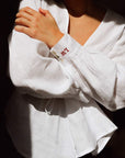 The Anna Blouse in white