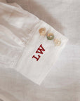 The Anna Blouse in white