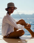 The Anna Blouse in white