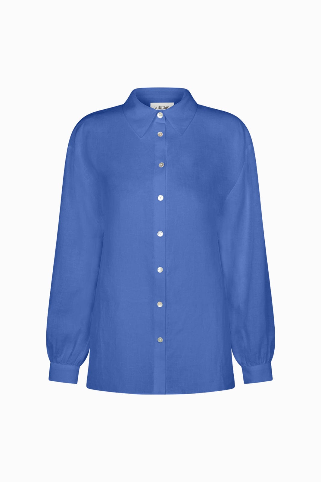 The Gina Oversized Shirt in Klein blue