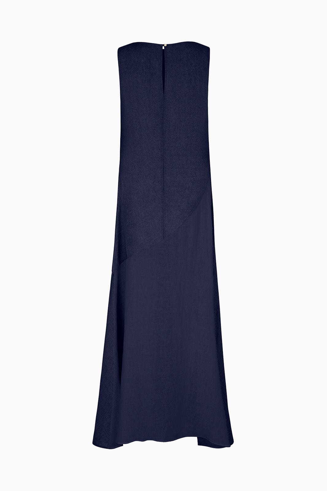 The Athena Maxi Dress in navy blue