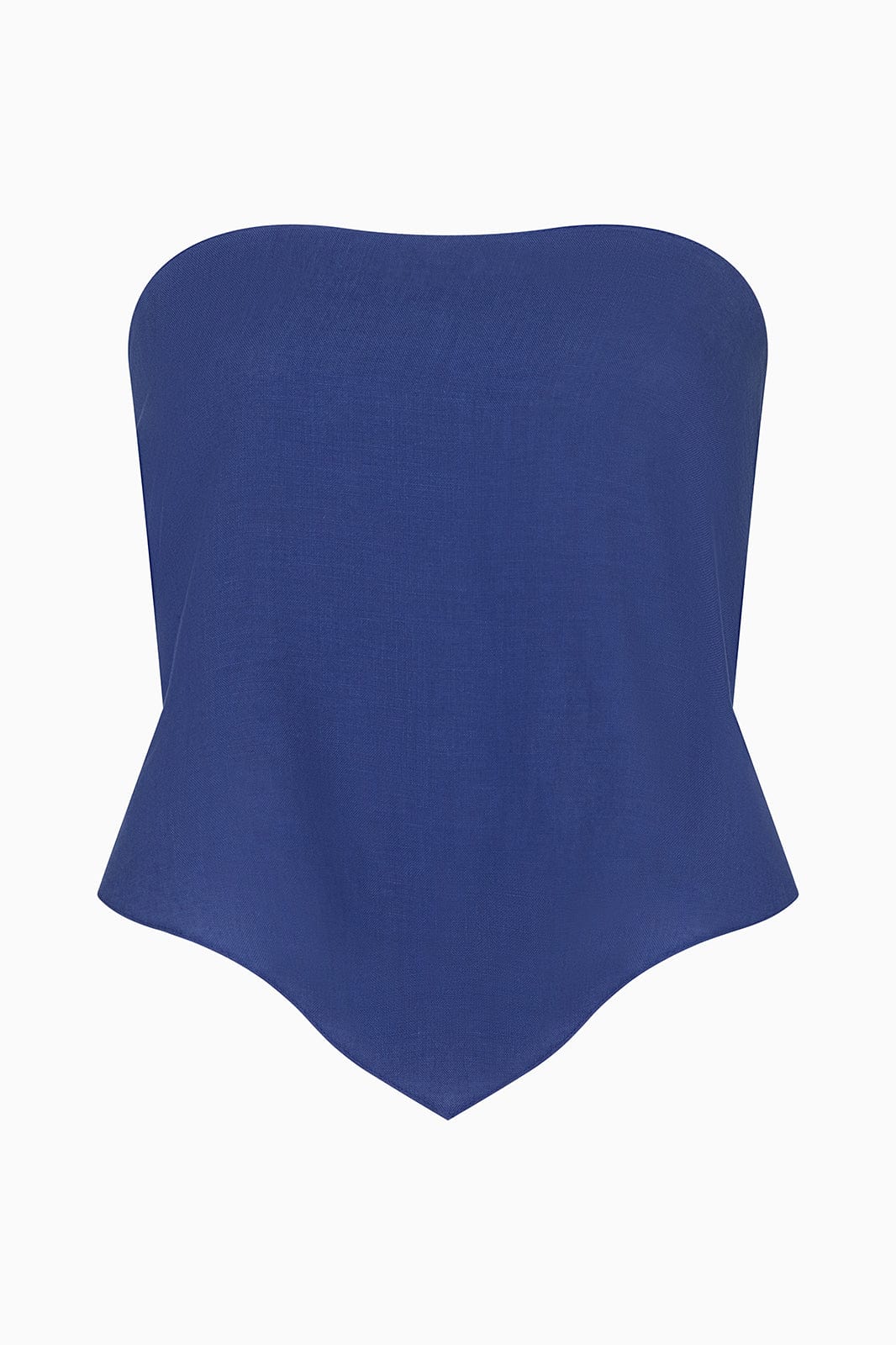 The Ida Scarf Top in klein blue