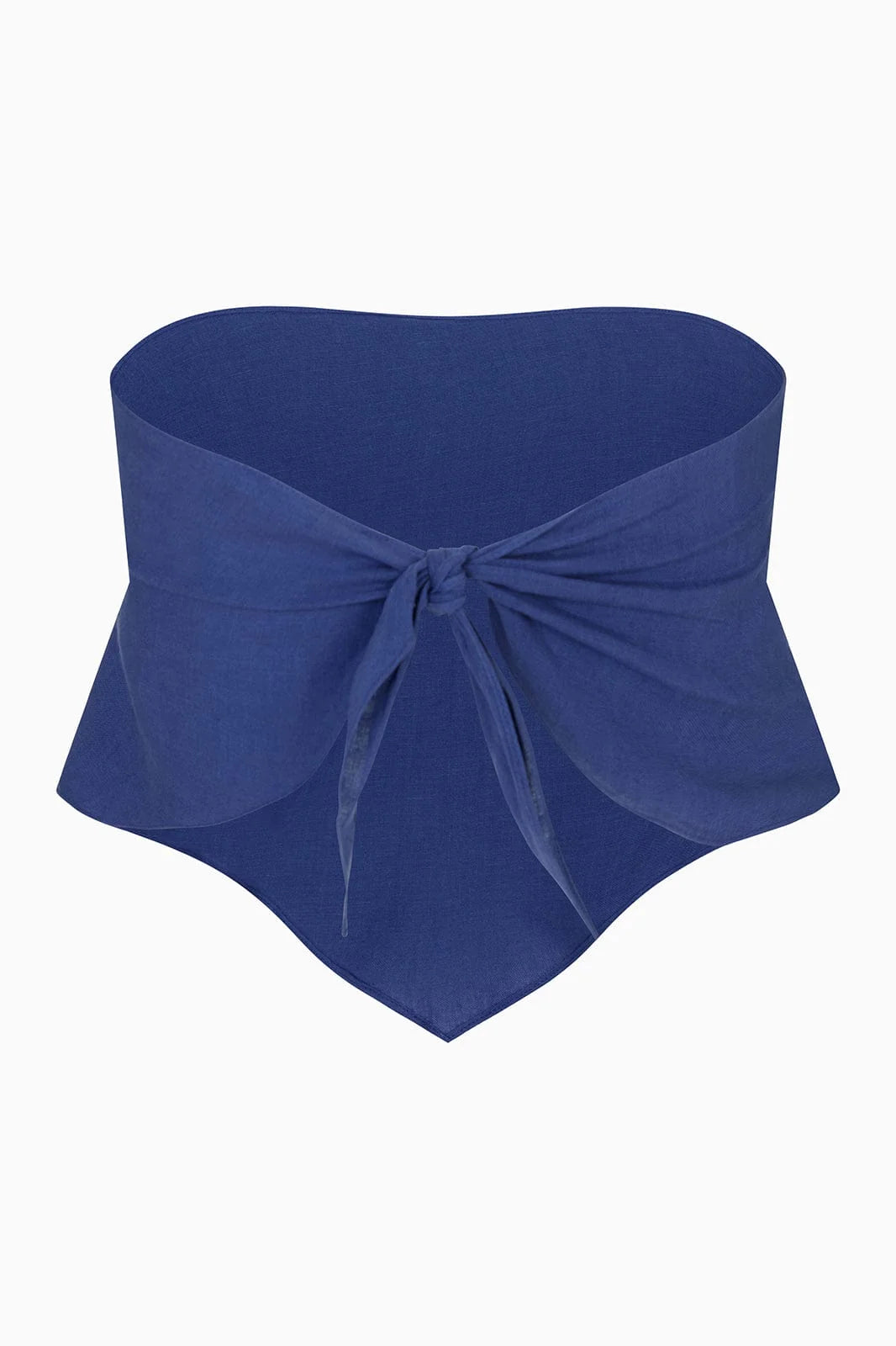 The Ida Scarf Top in klein blue