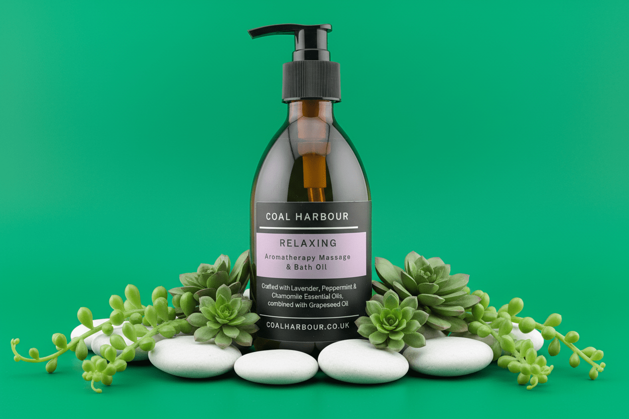 Relaxing Aromatherapy Massage and Bath Oil