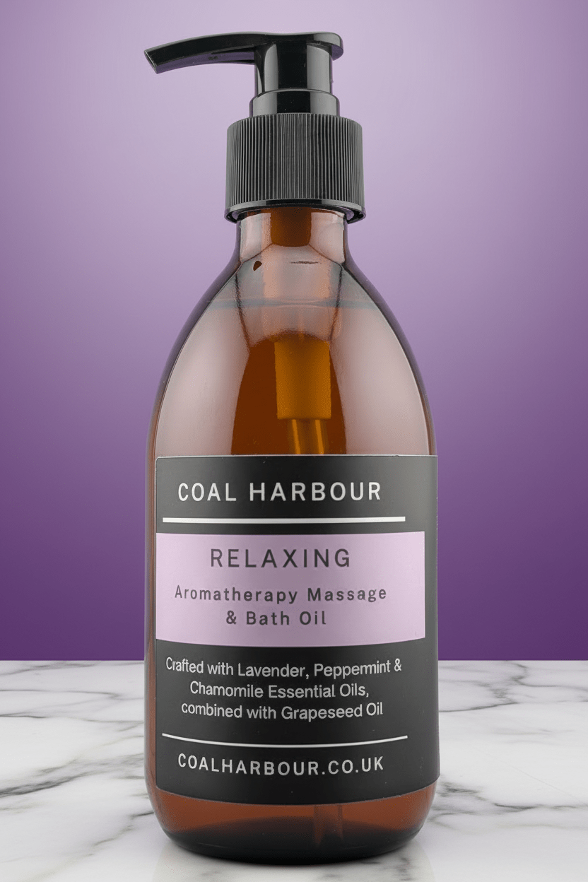 Relaxing Aromatherapy Massage and Bath Oil