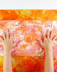 Aurelia Orange Gallery Mat