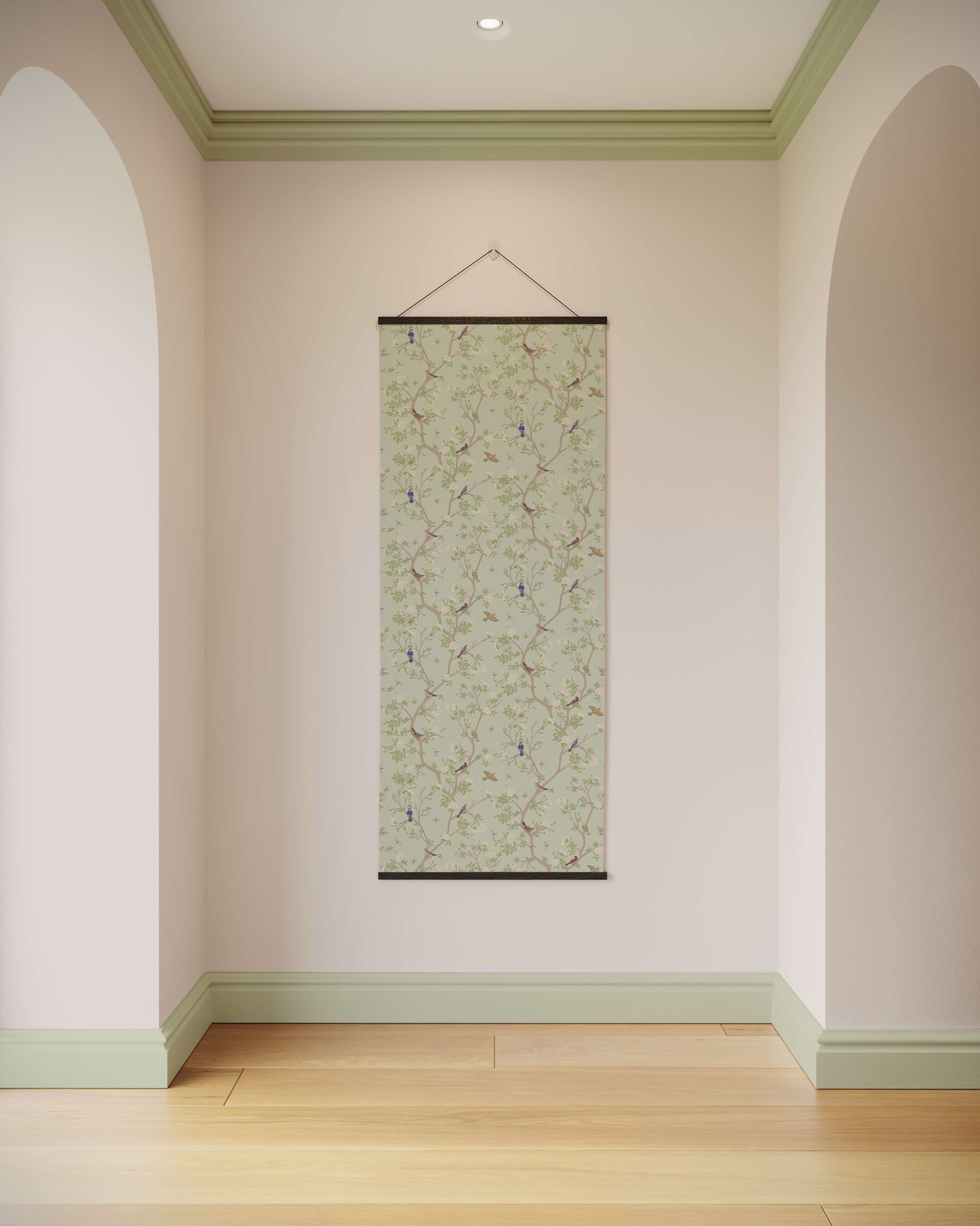 Asian Bird Tapestry