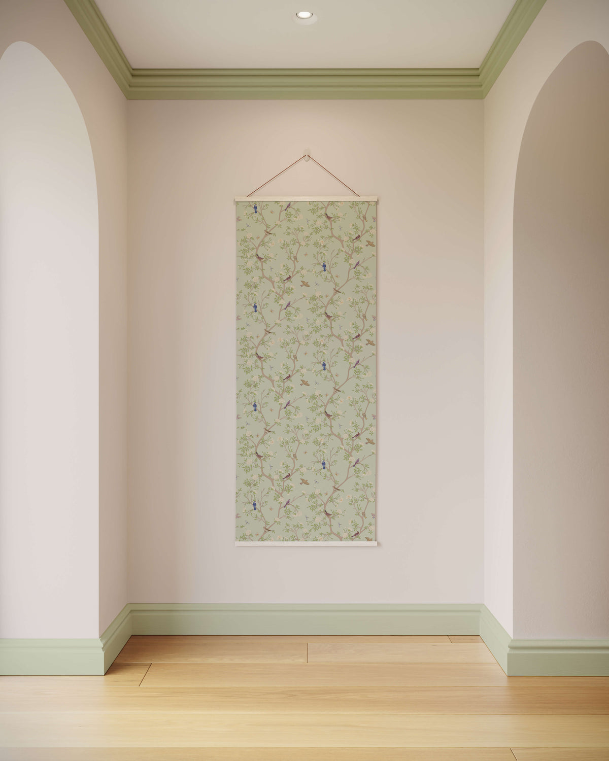 Asian Bird Tapestry