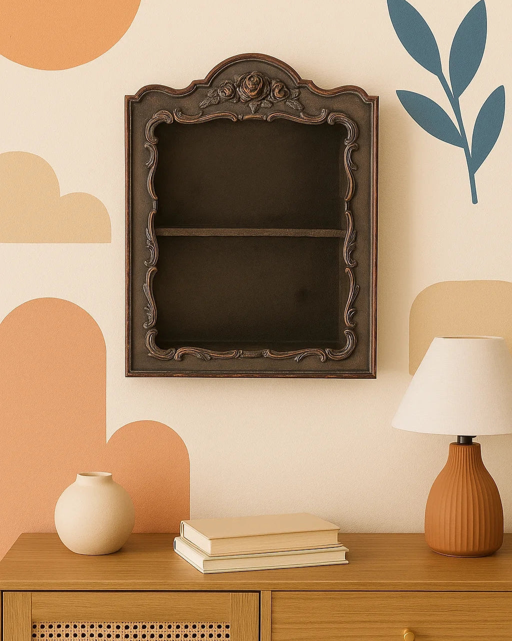 Retro French Storage Shelf-4