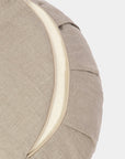 Yoga Studio EU Organic Buckwheat Zafu Crescent Linen Cushion