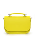 Aura Handmade Leather Bag - Daffodil Yellow