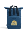 Fawn Chow Chow Chic: Aloof Floof Roll-Top Backpack