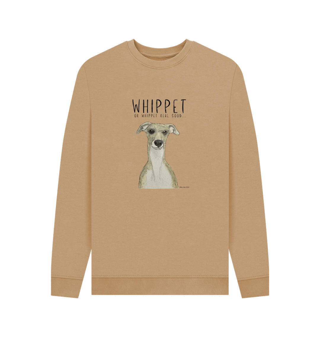 Whippet-Inspired Sweatshirt: Comfort, Style &amp; Zoomie-Approved!
