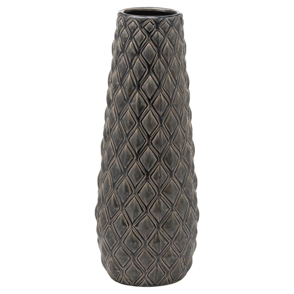 Handcrafted Seville Collection Alpine Vase - large ceramic vase with textured finish in rich contemporary colors by Sostter at brixbailey.com