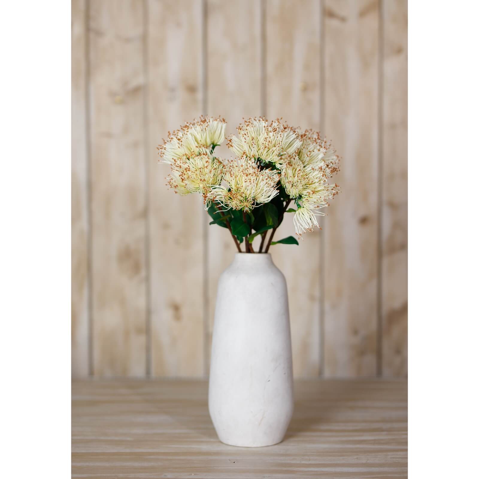 Cream Artificial Protea Stem