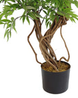 Artificial Tree Japanese Fruticosa Ficus Tree Plastic Pot 140cm-1
